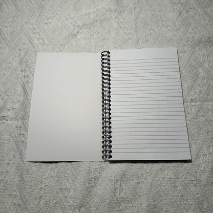 Neutral boots and cowboy hat western college lined Notebook | 5.5x8.5” A5 notebook