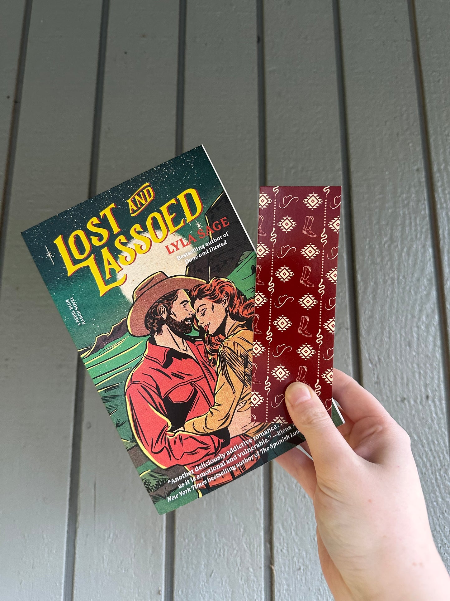 Red aztec Paper Bookmark | Western Bookmark