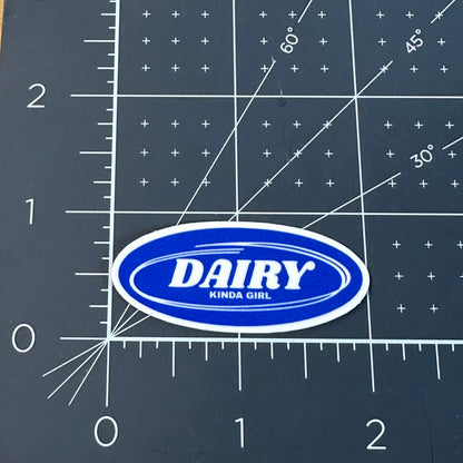 Blue cowboy hat sticker