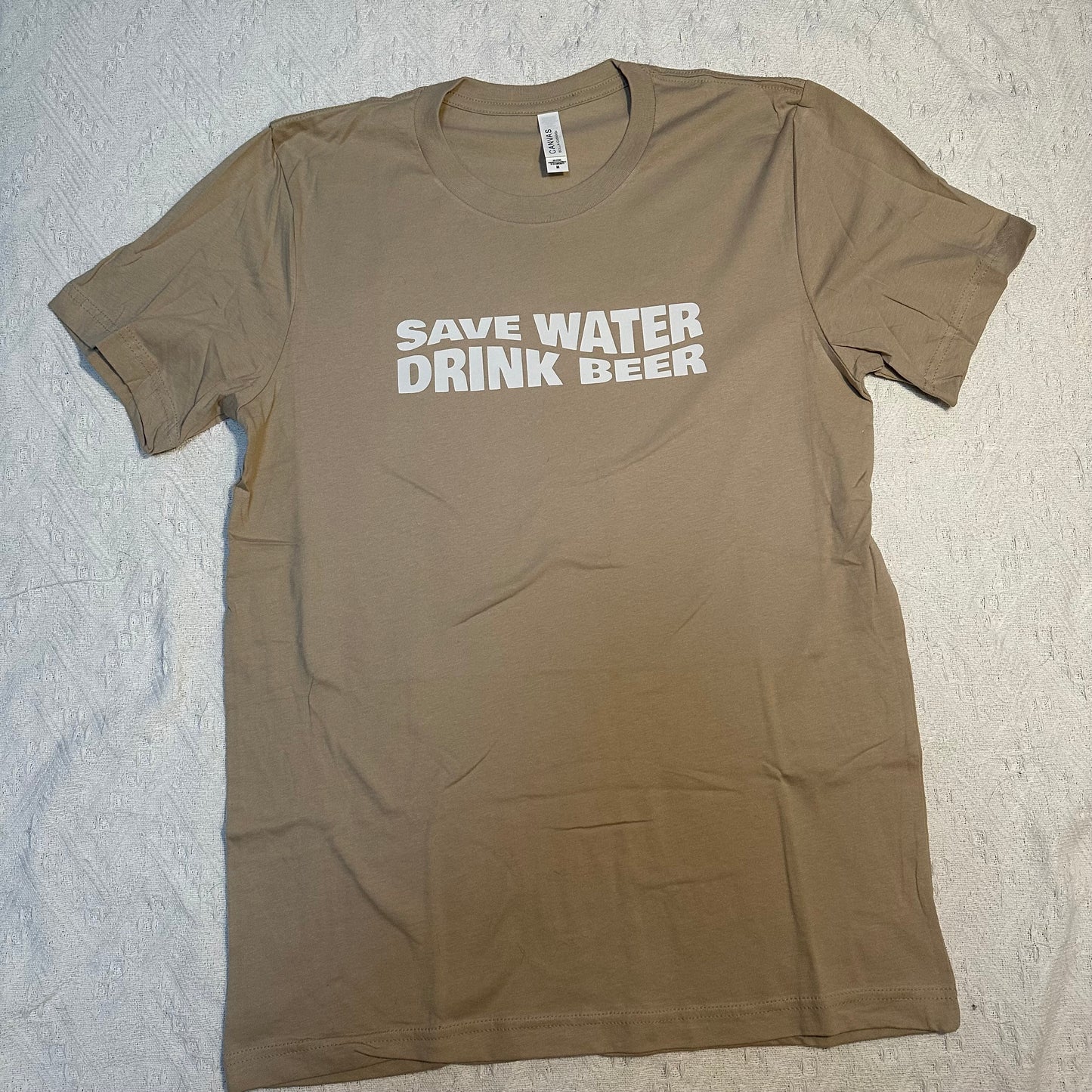 Save water drink beer tee
