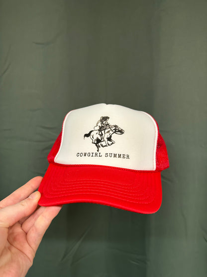 Cowgirl summer trucker hat - Destach