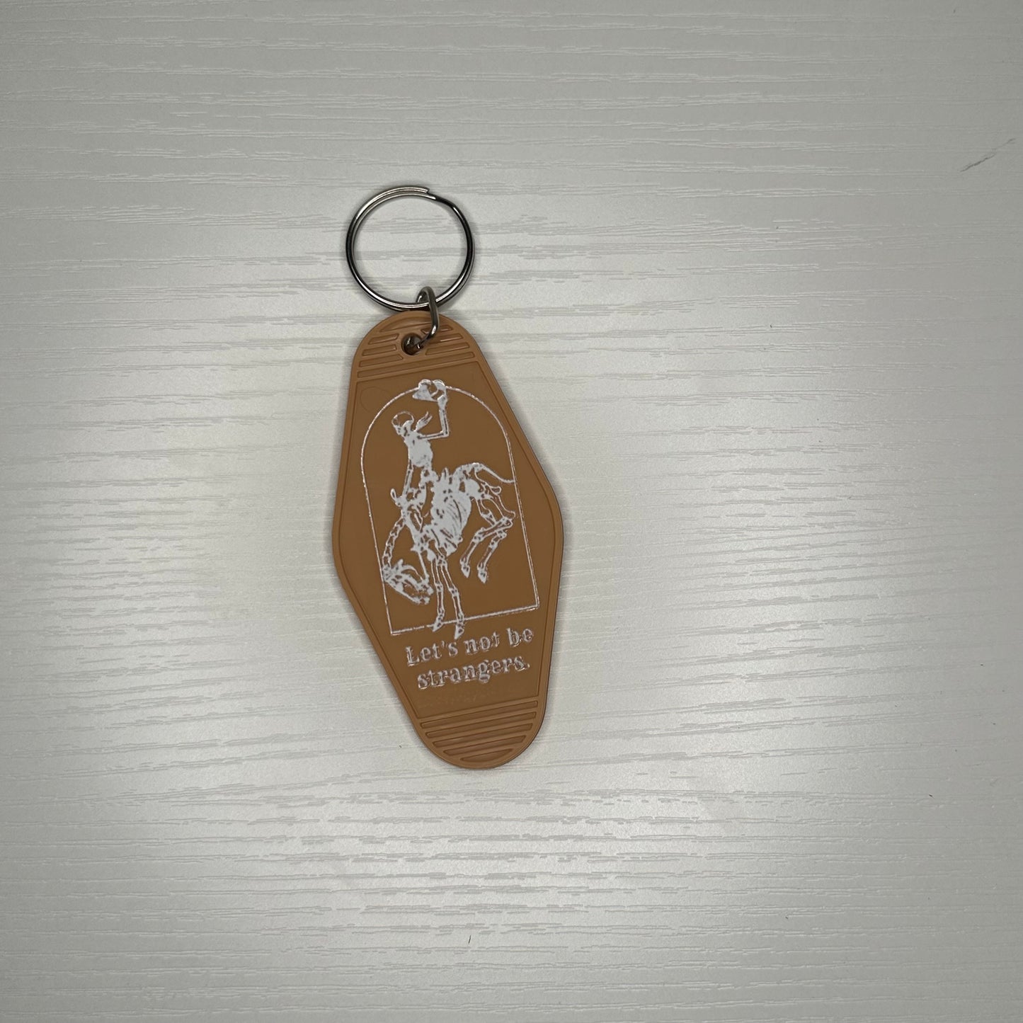 Rodeo lets not be strangers Keychain