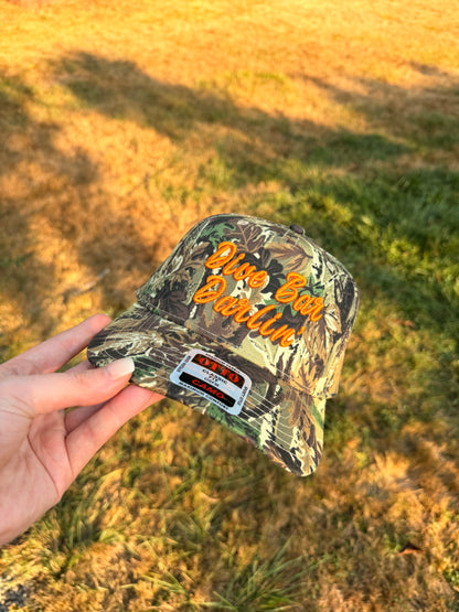 Dive bar darlin’ Puff Embroidery Hat