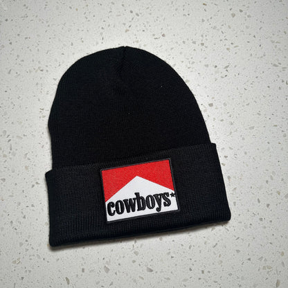 Cowboys patch beanie | Western beanie
