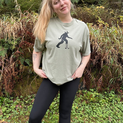 Cowboy Bigfoot western Tee | country tee