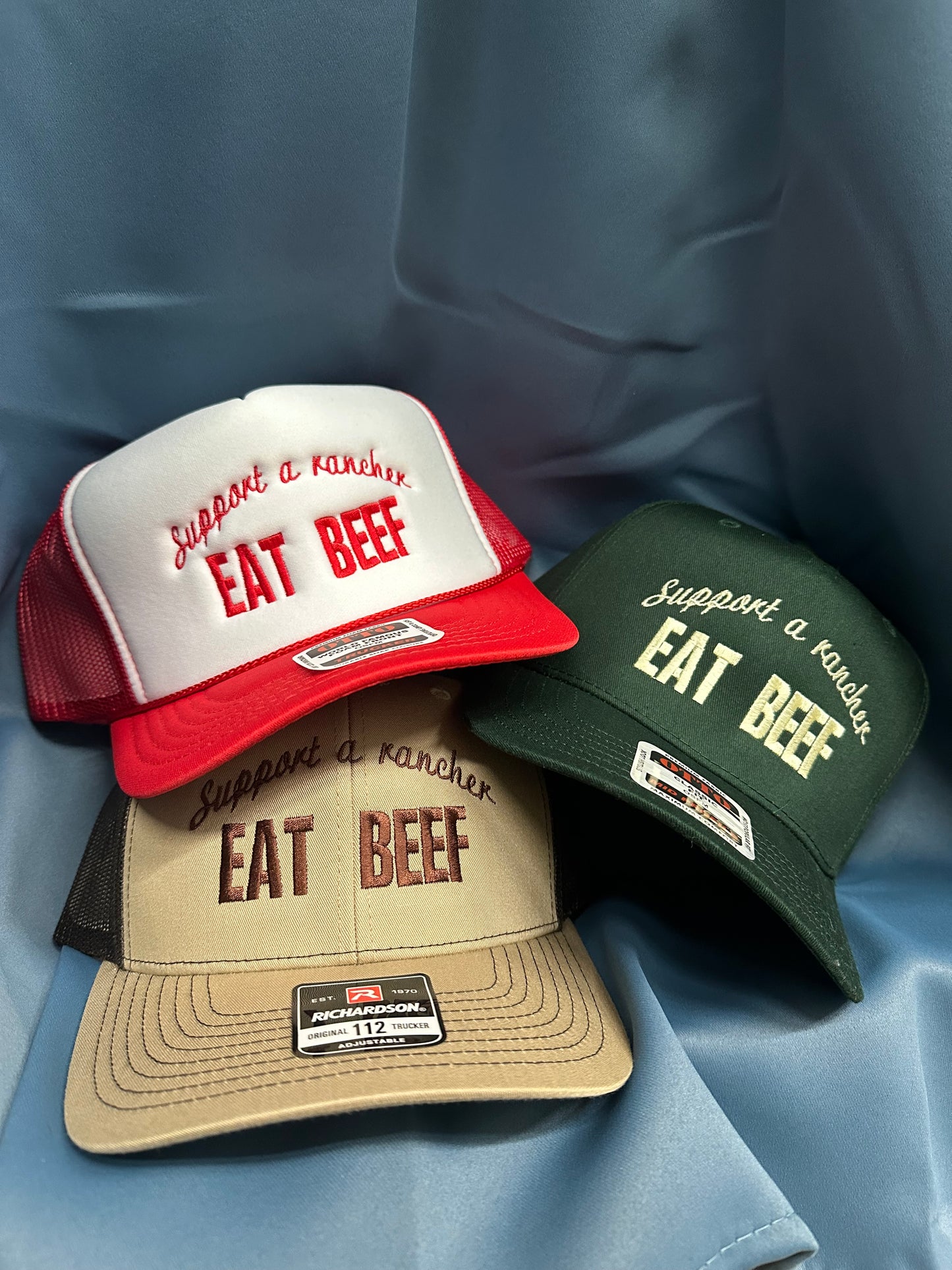 Support a Rancher - Eat Beef Trucker Hats