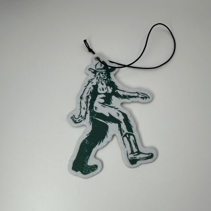 Cowboy Bigfoot Car Air freshener | Western car air freshie