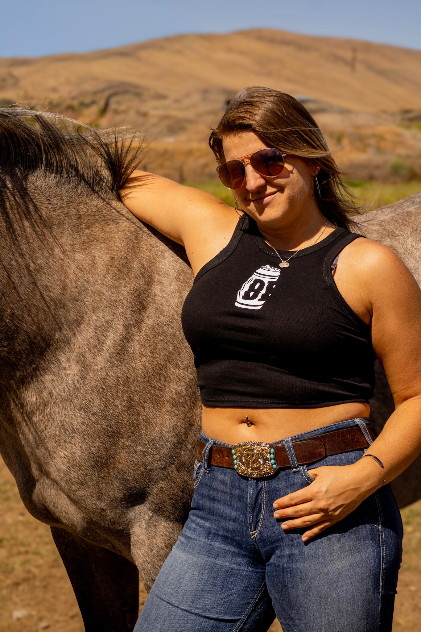 Cold One Cropped Tank