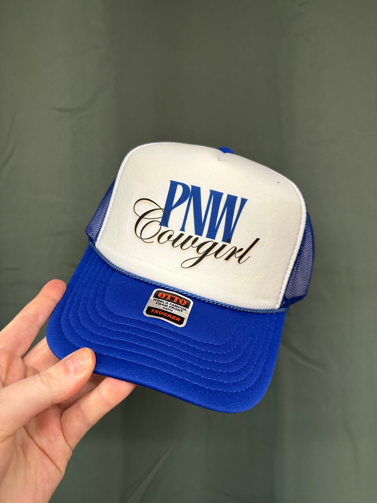 PNW Cowgirl trucker hat - Destach