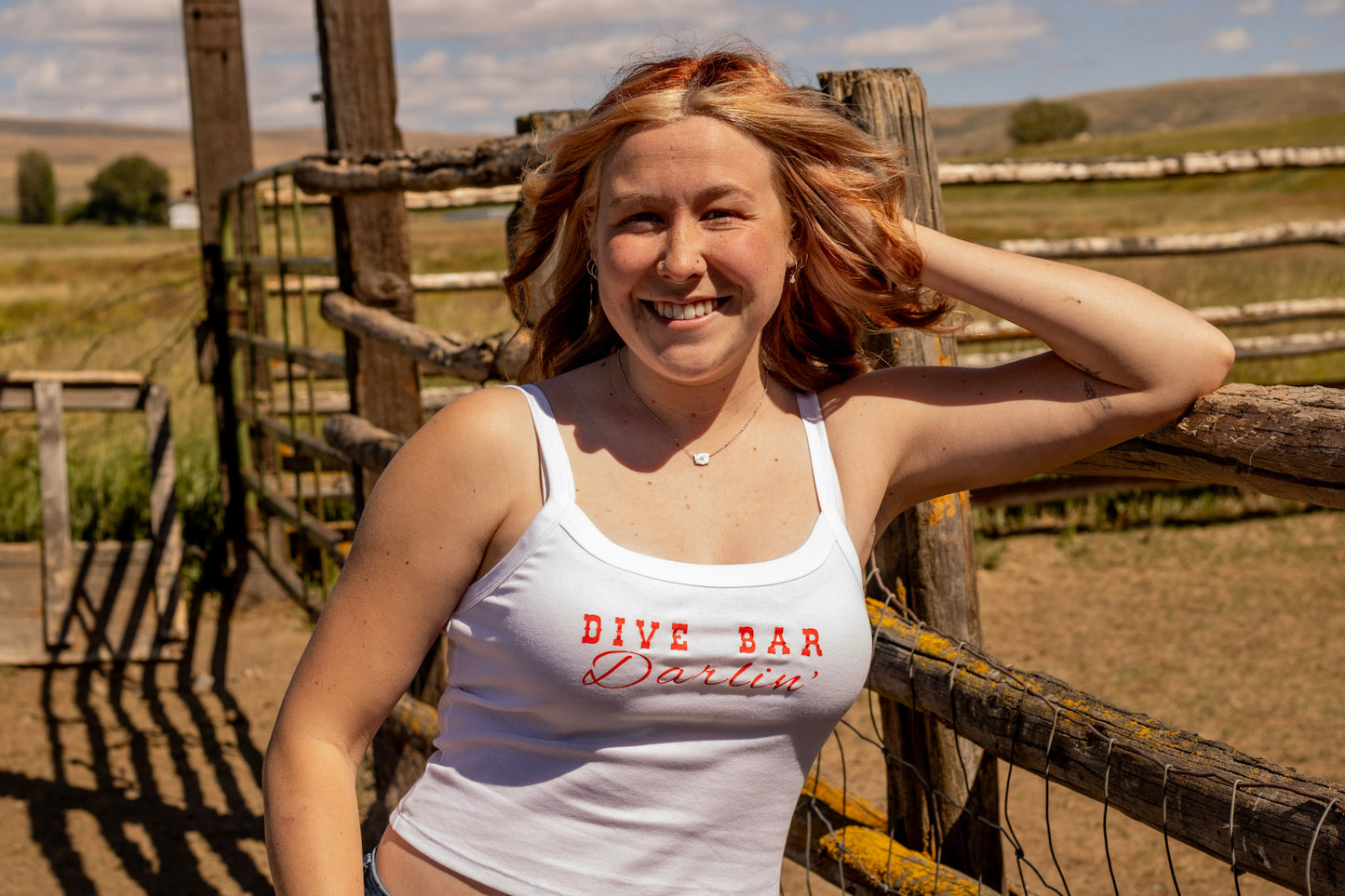 Dive Bar Darlin’ Cropped Tank | Western Country Tank