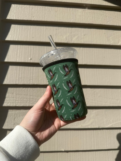 Duck Hunting Coffee sleeve – Neoprene Drink Sleeve (Small & Medium)