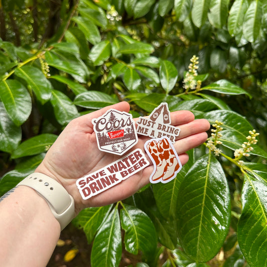 PNW beer sticker pack