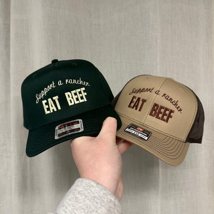 Support a Rancher - Eat Beef Trucker Hats