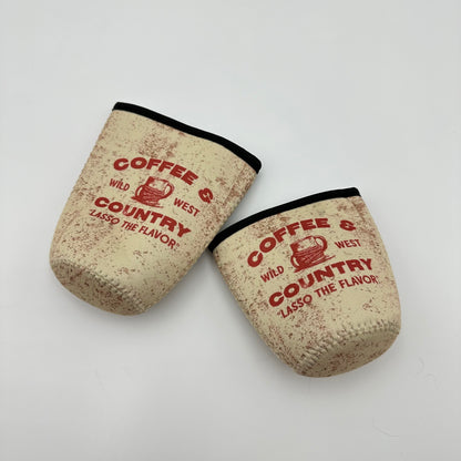 Coffee and Country Iced Coffee Koozie