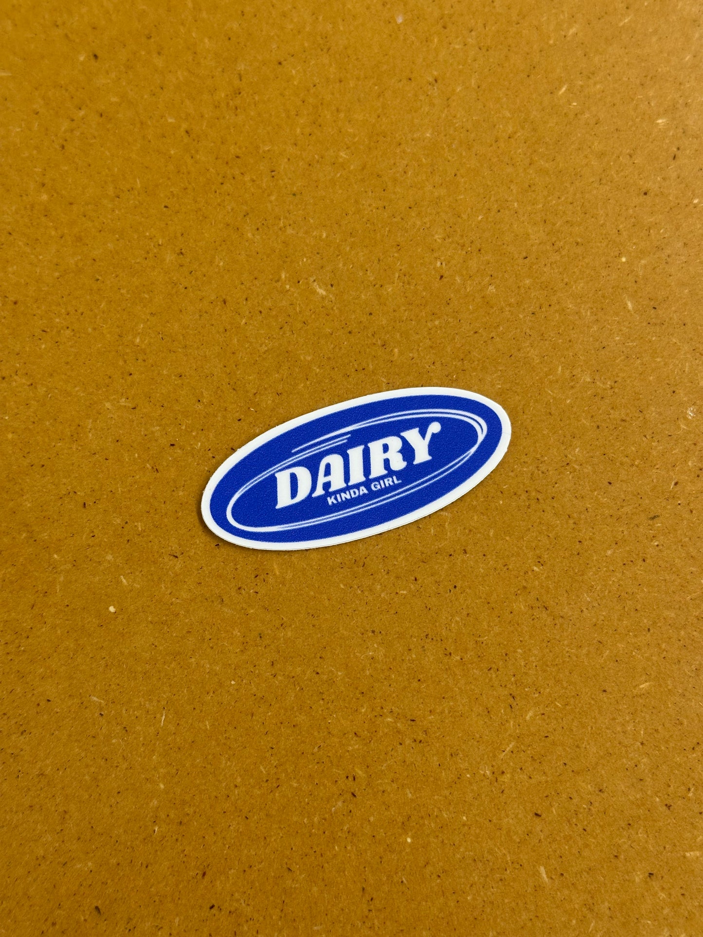 Blue cowboy hat sticker