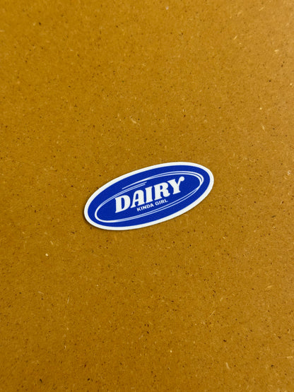 Blue cowboy hat sticker