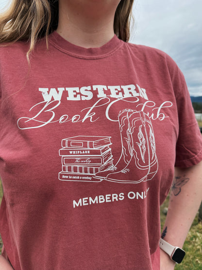 Western book club tee