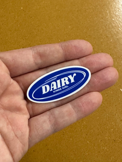Blue cowboy hat sticker