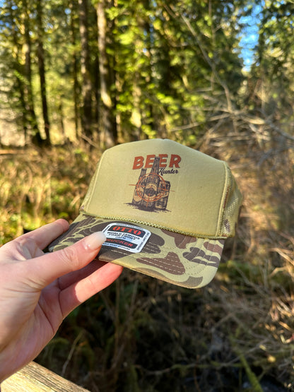 Beer hunter trucker hat