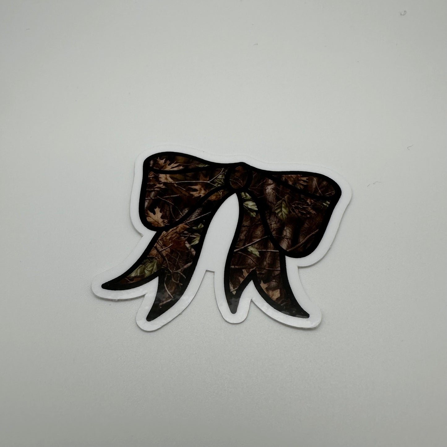 Camo bow sticker | western sticker
