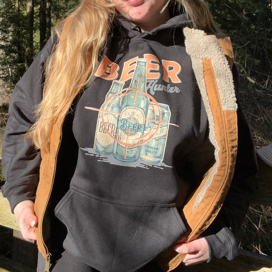 Beer hunter hoodie | western sweatshirt | beer hoodie