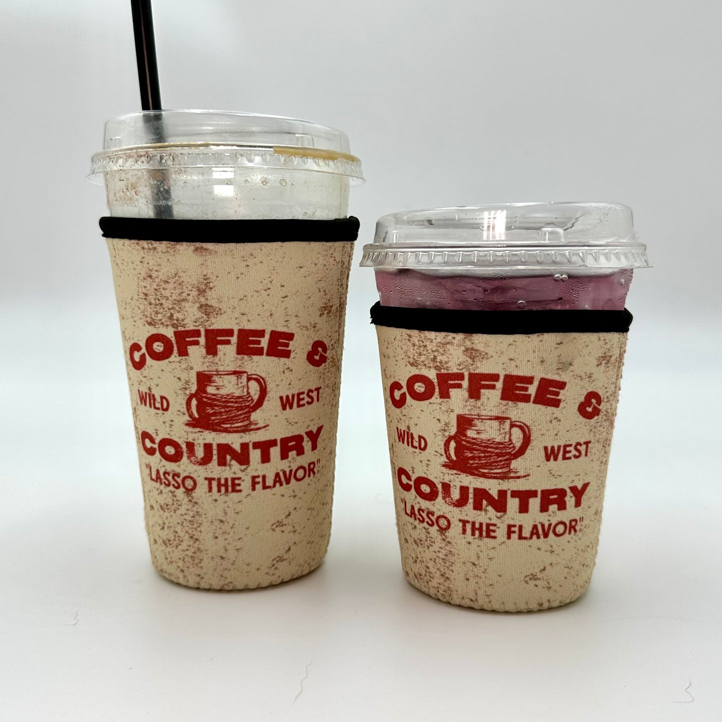 Coffee and Country Iced Coffee Koozie