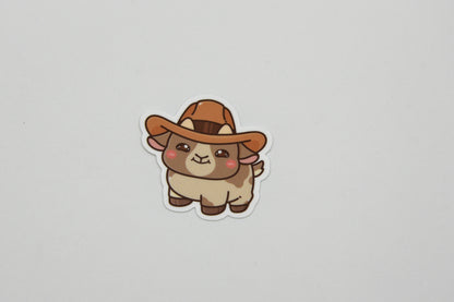Cowboy Farm Animal Sticker Pack | Western sticker pack