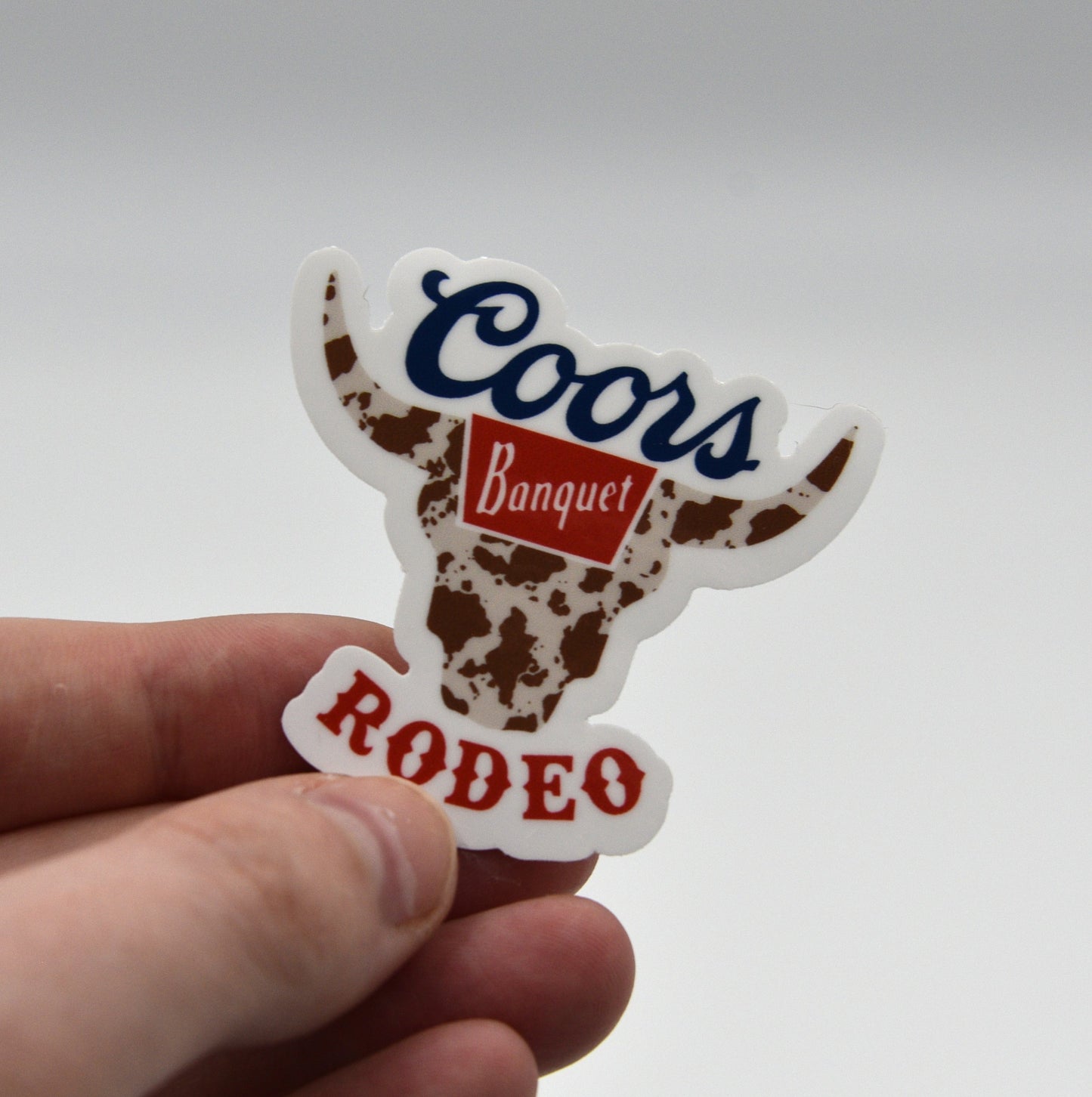 Coors Bull Rodeo Sticker