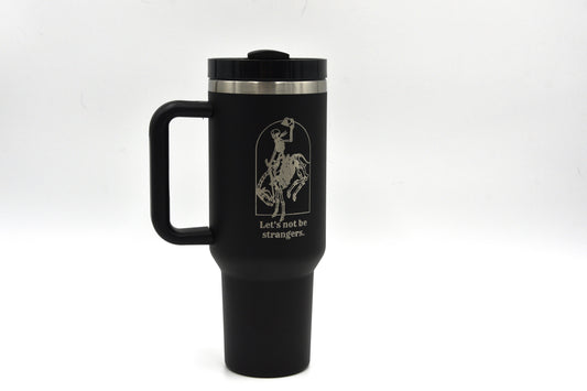 Skeleton LNBS Rodeo Tumbler | Western 40oz Tumbler
