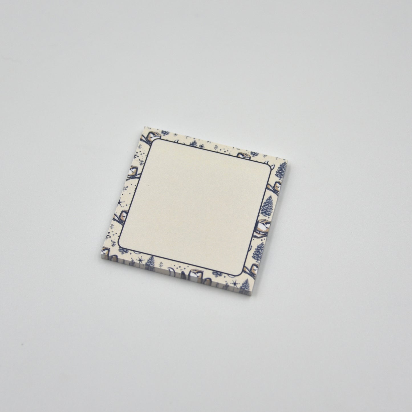 Midnight Cowboy Print Sticky Notes – 3” x 3” Western Post-it® Pad