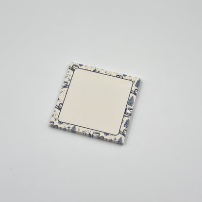 Midnight Cowboy Print Sticky Notes – 3” x 3” Western Post-it® Pad