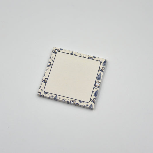 Midnight Cowboy Print Sticky Notes – 3” x 3” Western Post-it® Pad