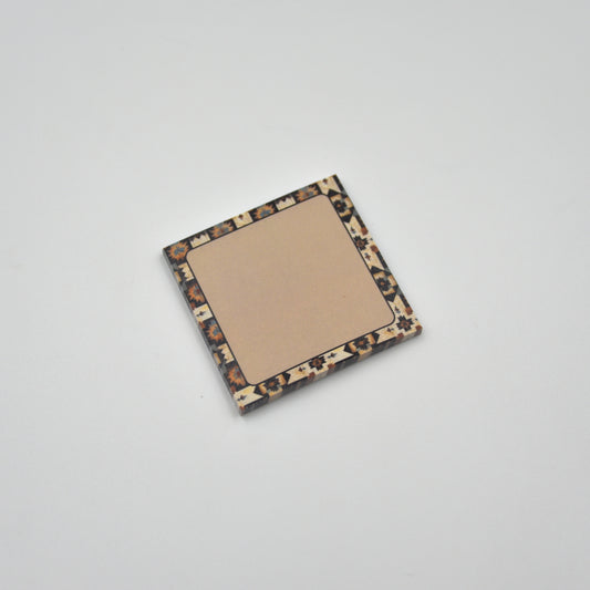 Southwestern Quilt Print Sticky Notes – 3” x 3” Custom Western Post-it® Pad