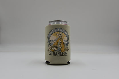 Let’s Not Be Strangers Skeleton Can Cooler | Western Beer Koozie