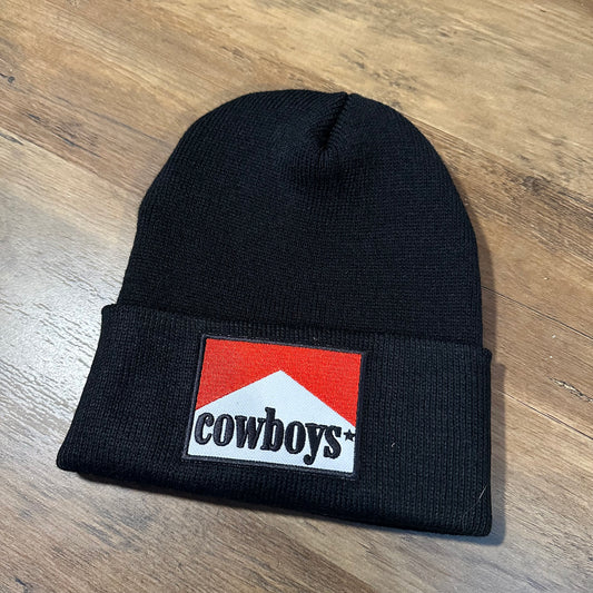 Cowboys patch beanie | Western beanie