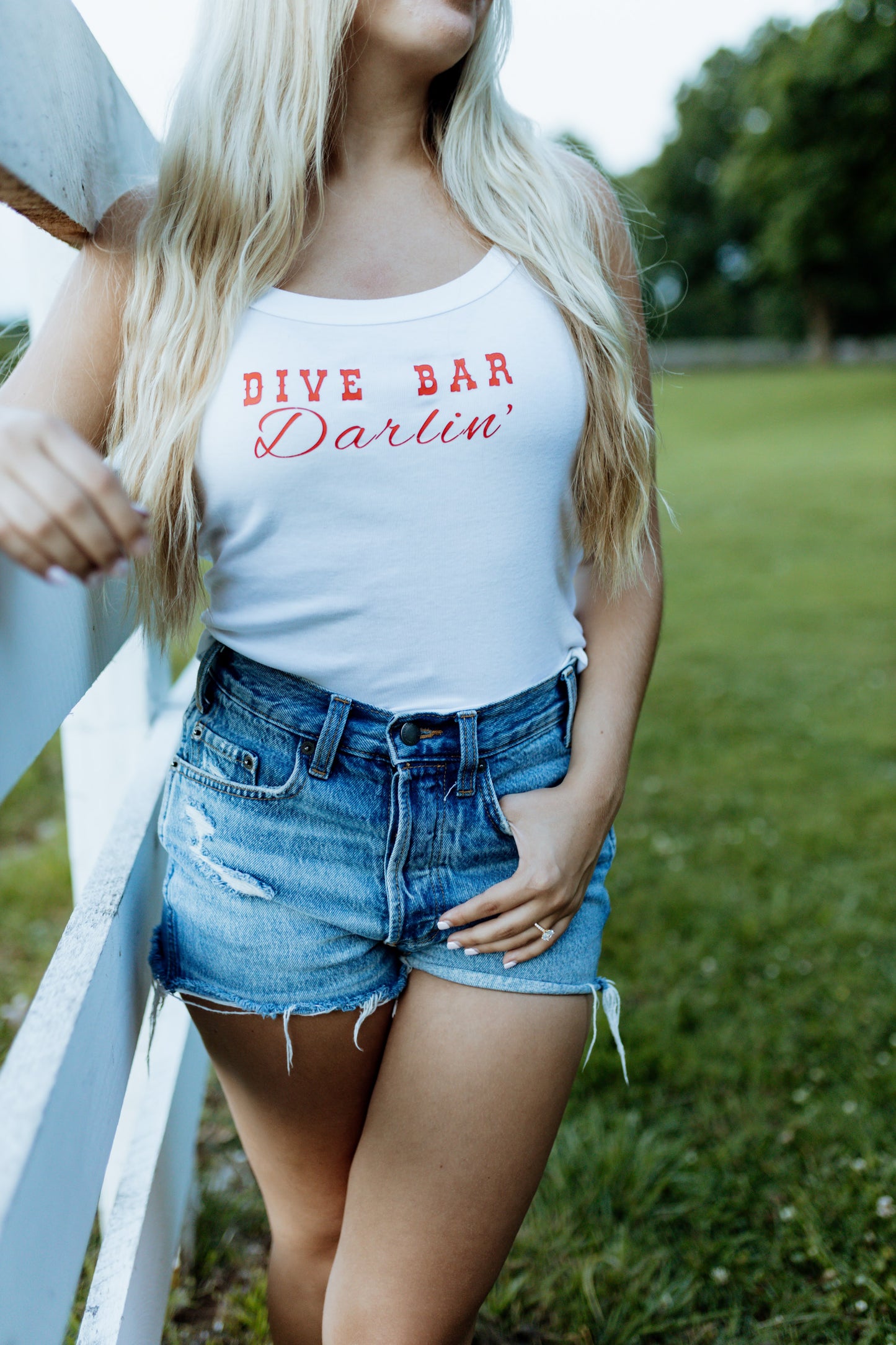 Dive Bar Darlin’ Cropped Tank | Western Country Tank
