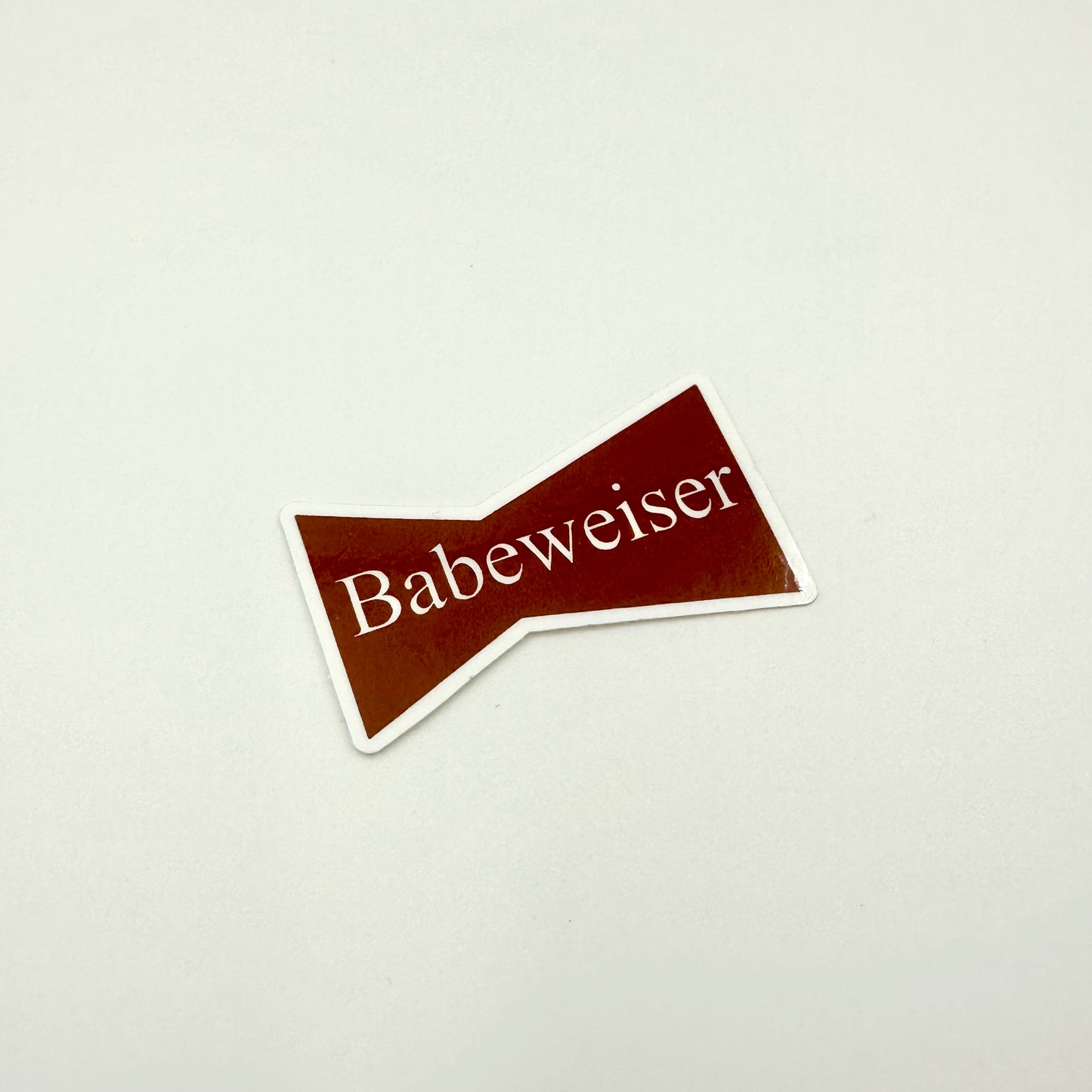 Babewiser sticker