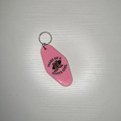 More of a boots girl keychain