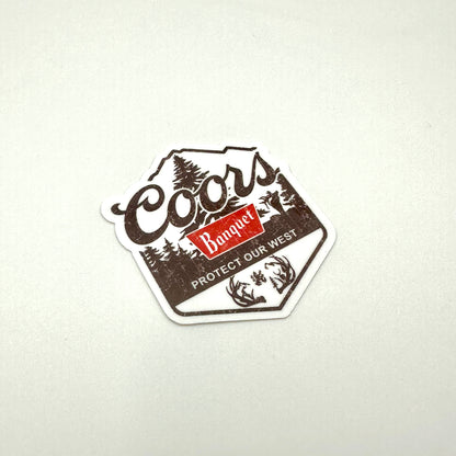 Coors pnw banquet sticker