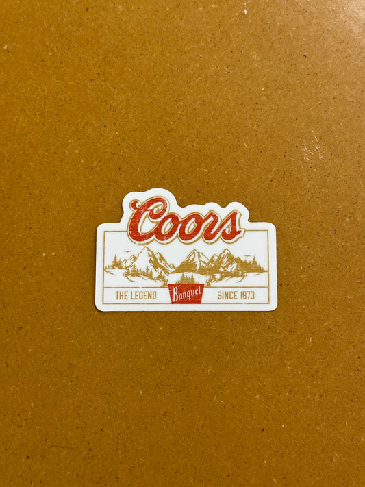 Coors pnw sticker