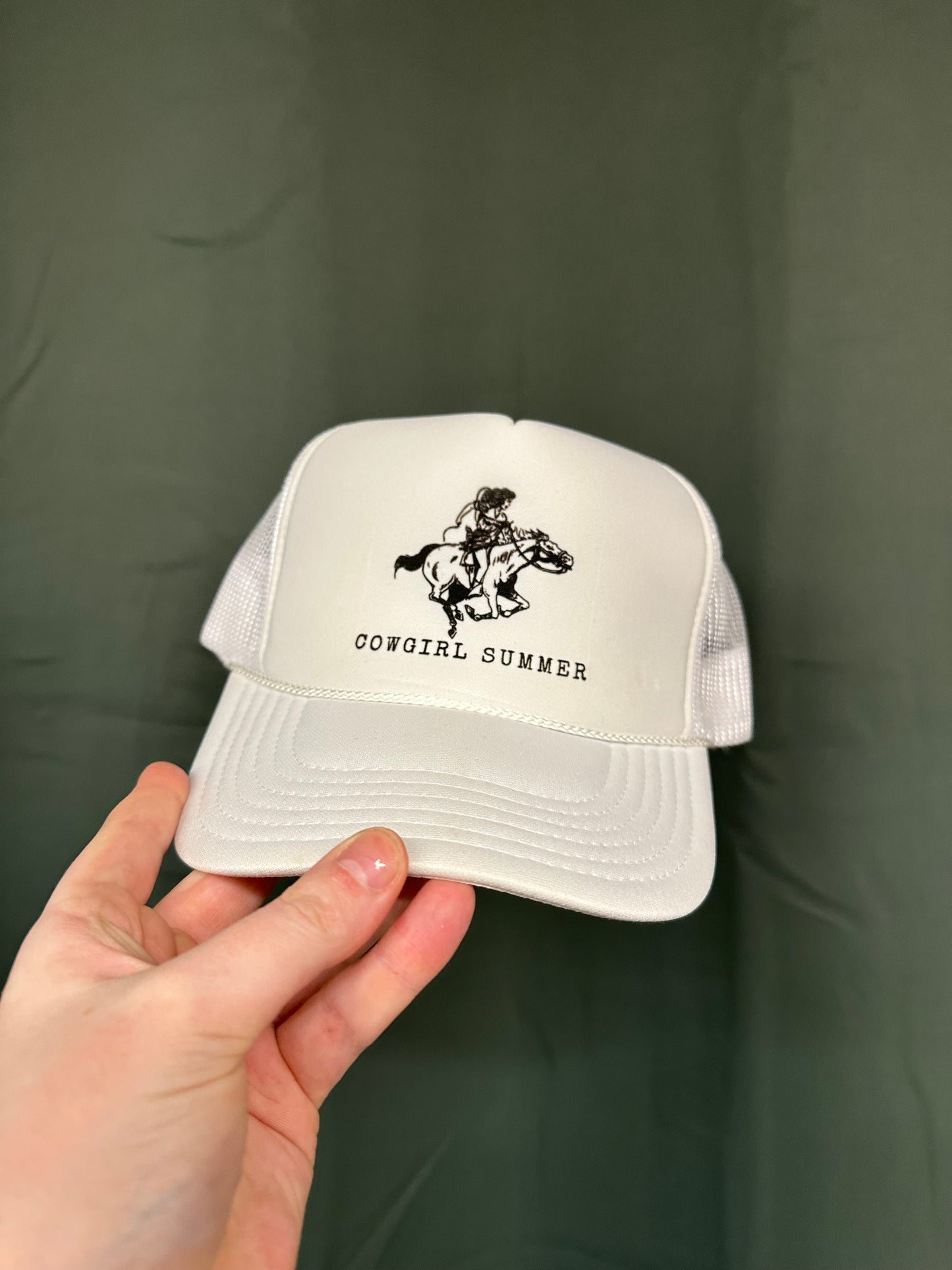 Cowgirl summer trucker hat - Destach
