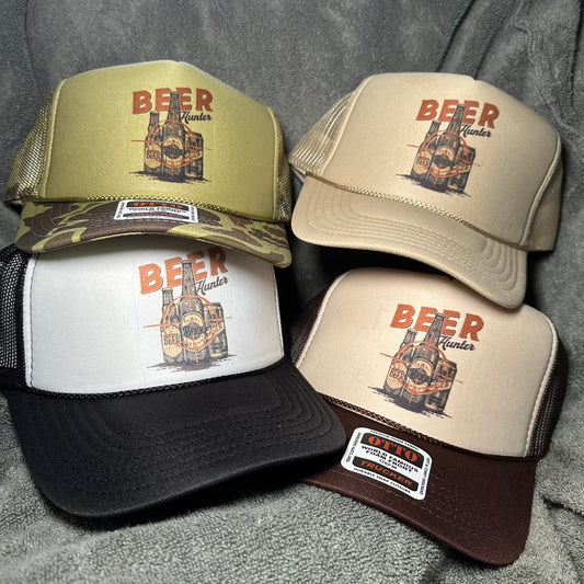 Beer hunter trucker hat