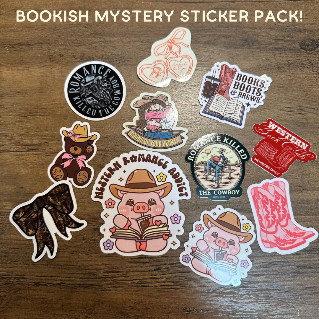 Mystery sticker packs | western sticker pack