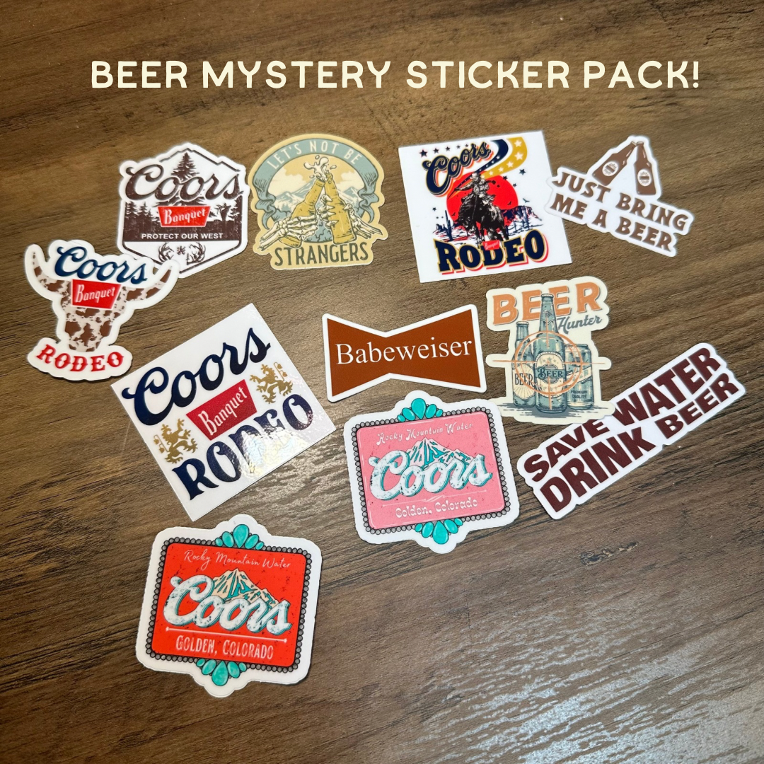 Mystery sticker packs | western sticker pack