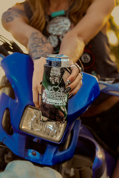 Camo Can Cooler | Cadence x BASHCO | Break & Run Collection Koozie