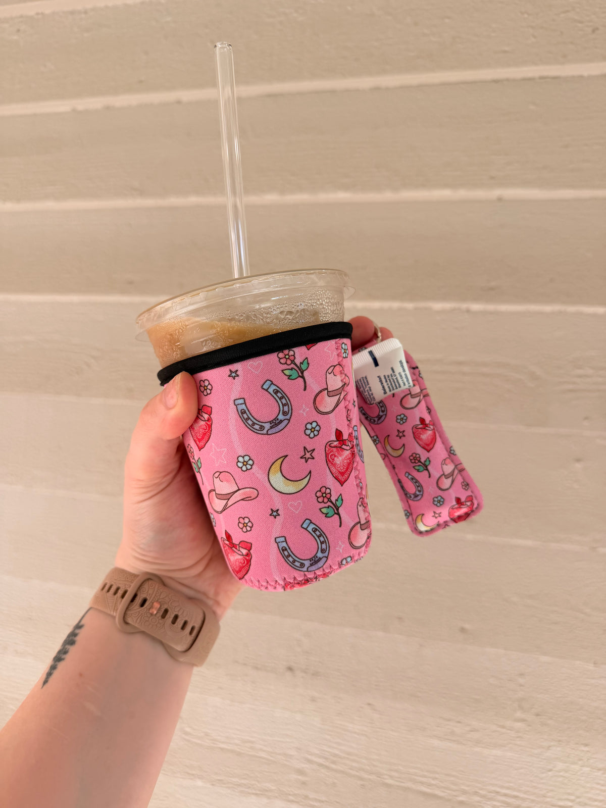 Lucky in Pink Coffee Koozie | Kataluna Donation