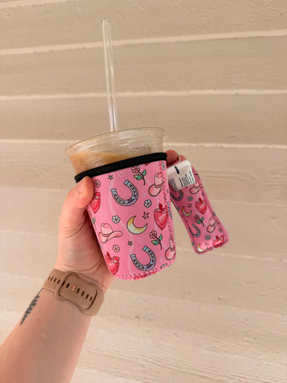 Lucky in Pink Coffee Koozie | Kataluna Donation