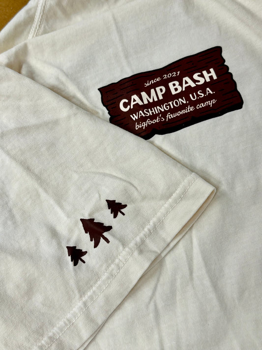Camp Bash Bigfoot T-Shirt – Vintage Washington Bigfoot Camping Graphic Tee