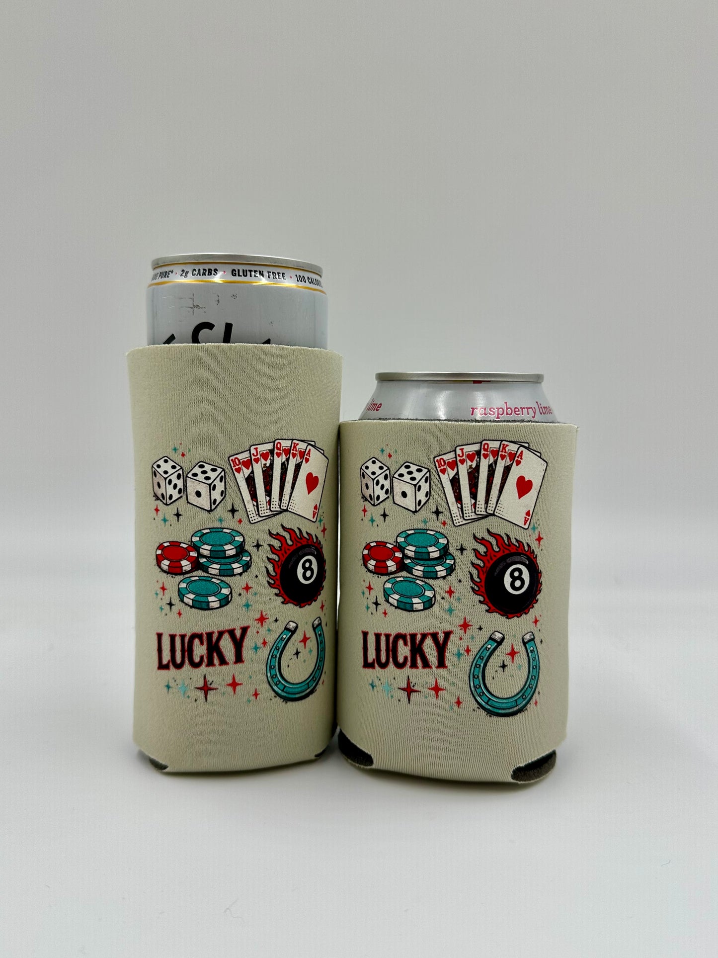 Lucky Western Can Cooler | Candence x BASHCO | Break & Run Koozie