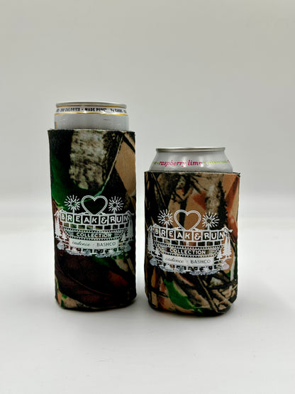 Camo Can Cooler | Cadence x BASHCO | Break & Run Collection Koozie